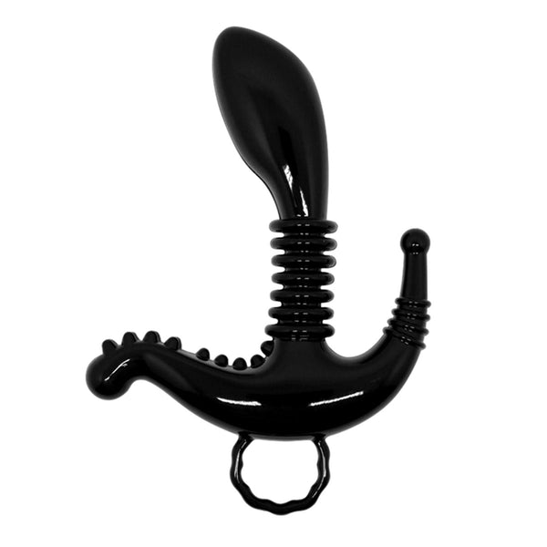 Klitoral Uyarıcılı Prostat Stimülatör Anal Plug – 3’ü 1 Arada, 12,8 cm