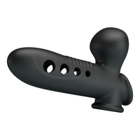 Airbag Penis Sleeve Hava Yastıklı Premium Zenci Siyahi Rengi Silikon Penis Kılıfı Crane