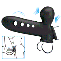 Airbag Penis Sleeve Hava Yastıklı Premium Zenci Siyahi Rengi Silikon Penis Kılıfı Crane