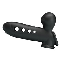 Airbag Penis Sleeve Hava Yastıklı Premium Zenci Siyahi Rengi Silikon Penis Kılıfı Crane