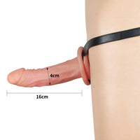 Unisex Hollow Strap On İçi Boş Belden Bağlamalı Realistik Penis