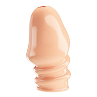 Kalınlaştırıcı Uzatmalı Penis Kılıfı – Ten Rengi, 7 cm, Lateks