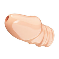 Kalınlaştırıcı Uzatmalı Penis Kılıfı – Ten Rengi, 7 cm, Lateks
