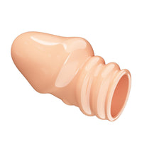 Kalınlaştırıcı Uzatmalı Penis Kılıfı – Ten Rengi, 7 cm, Lateks