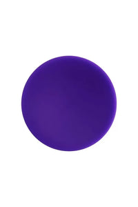 Klapsi Boğumlu Silikon Anal Plug Tıkaç Mor 10,5 Cm