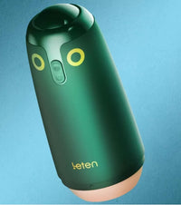 Leten USB Şarjlı İleri Geri Hareketli Titreşimli Emme Vakum Ayarlı Sesli Masturbatör