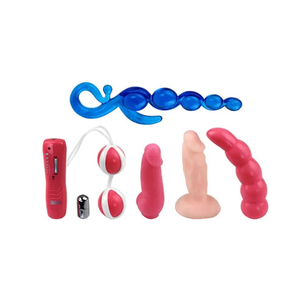 Love Kits 5&amp;#39;li Anal Vajinal Titreşimli 5&amp;#39;li Vibratör Set