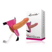 Loveaider Et Dokulu İçi Boş Titreşimli  Belden Bağlamalı Penis