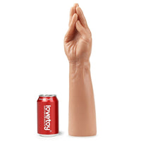 Realistik Dokulu King Dong Kalın Gerçekçi Anal Fisting El-Kol Dildo Magic Hand El Görünümlü 35 cm Realistik Dildo