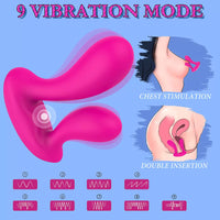 3-in-1 Giyilebilir Vibratör – Anal, Vajinal & Perine Uyarıcı | Kablosuz Kumandalı