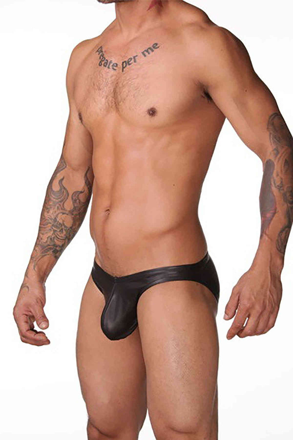 Deri Fantezi Erkek Slip