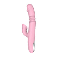 Dilli Rabbit Vibratör – Isıtmalı, İleri Geri Hareketli, Çift Uyarım G Noktası & Klitoral Vibrator