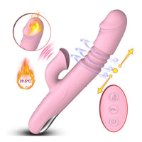 Dilli Rabbit Vibratör – Isıtmalı, İleri Geri Hareketli, Çift Uyarım G Noktası & Klitoral Vibrator