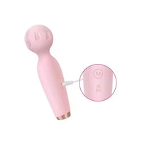 Modern Wand Mikrofon Vibratör Pembe