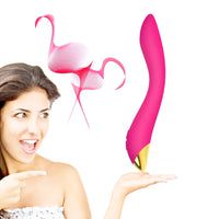 Pembe Şarjlı Esnek G Spot Uyarıcı Çok Açılı Vibratör