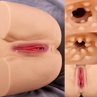Şarjlı Sesli İleri Geri Hareketli Emiş ve Titreşimli Realistik Kalça Suni Vajina – 5.5 KG Otomatik Mastürbatör (Premium Model)