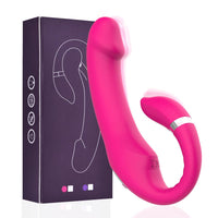 Flamingo Çift Motorlu Isıtmalı Şarjlı Bükülebilir Hareketli Strapless Strapon Vibratör