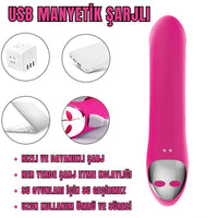 Flamingo Çift Motorlu Isıtmalı Şarjlı Bükülebilir Hareketli Strapless Strapon Vibratör