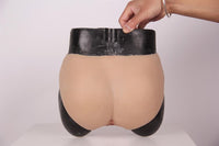 Aşk Fantazi CrossDressing Realistik Unisex Giyilebilir Tam Bayan Vajina & Kalça