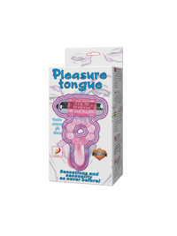 Plasure Tongue Titreşimli Penis Kılıfı – Klitoris Uyarıcılı | 10 Mod | Şeffaf