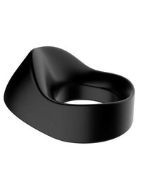 Titreşimli Şarjlı Penis Halkası – Manyetik USB | Siyah | Güçlü Motor