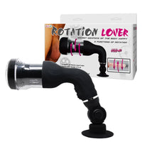 Rotation Lover Usb Şarjlı Oynar Başlıklı (Döner Başlıklı)Vantuzlu Tam Otomatik Matürbatör