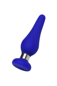 S Classic Metal Aksesuarlı Özel Silikon Anal Plug Tıkaç 