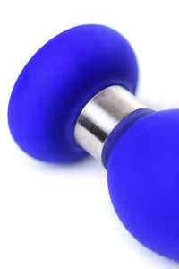 S Classic Metal Aksesuarlı Özel Silikon Anal Plug Tıkaç 