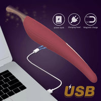 Şarjlı Çoklu Uyarılma Klitoris Uyarıcı ve Meme Ucu Hassas Masaj Vibratörü