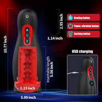 Telefon Tutuculu Isıtmalı Emiş ve Titreşimli Dudak Görünümlü Otomatik Mastürbatör – USB Şarjlı Realistik Oral Deneyim