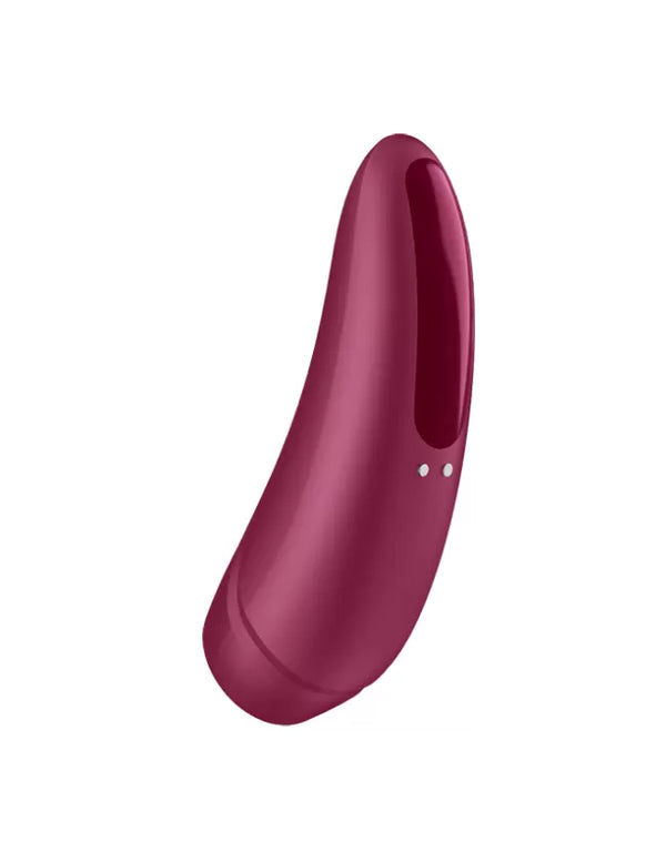 Satisfyer Curvy 1 Connect App Titreşimli Klitoris Emiş Güçlü 2 in 1 Vibratör