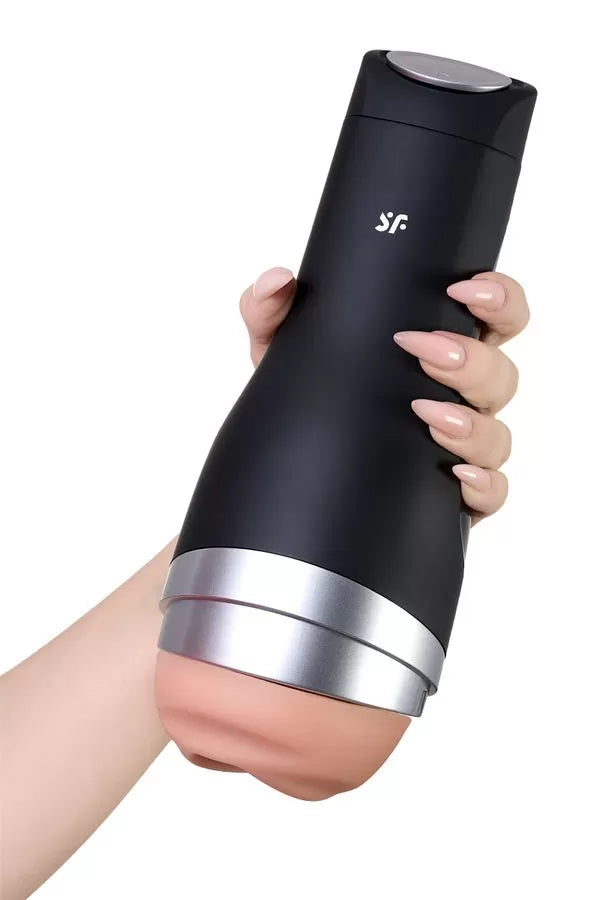 Satisfyer Men Classic 26 Cm Gümüş Gerçekçi Özel Kutulu Yeni Nesil Mastürbatör