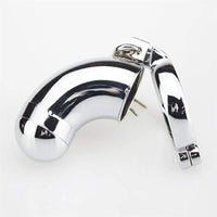 Silver Özel Chastity Cage Kilit Penis Esaret Kafesi