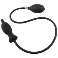 Aşk Fantazi Şişebilen Pompalı Anal Plug Siyah