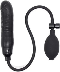 Şişebilen Pompalı Zenci Penis Anal Plug Tıkaç Tıpa Dildo