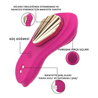 Telefon Kontrollü Manyetik Klipsli Külot İçi Giyilebilir Klitoris Uyarıcı Panty App Vibratör