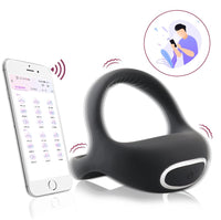 Telefon Kontrollü Titreşimli Penis Halkası – Akıllı Uygulama ile Uzaktan Kontrol