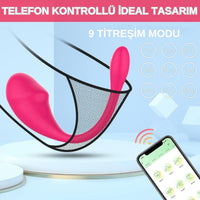 Şarjlı Telefon Kontrollü Yumurta Vibratör – Akıllı App Destekli Kadın Keyif Cihazı