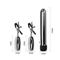 Titreşim Mandallı Göğüs Klips Uyarıcılı &amp; Vibratör