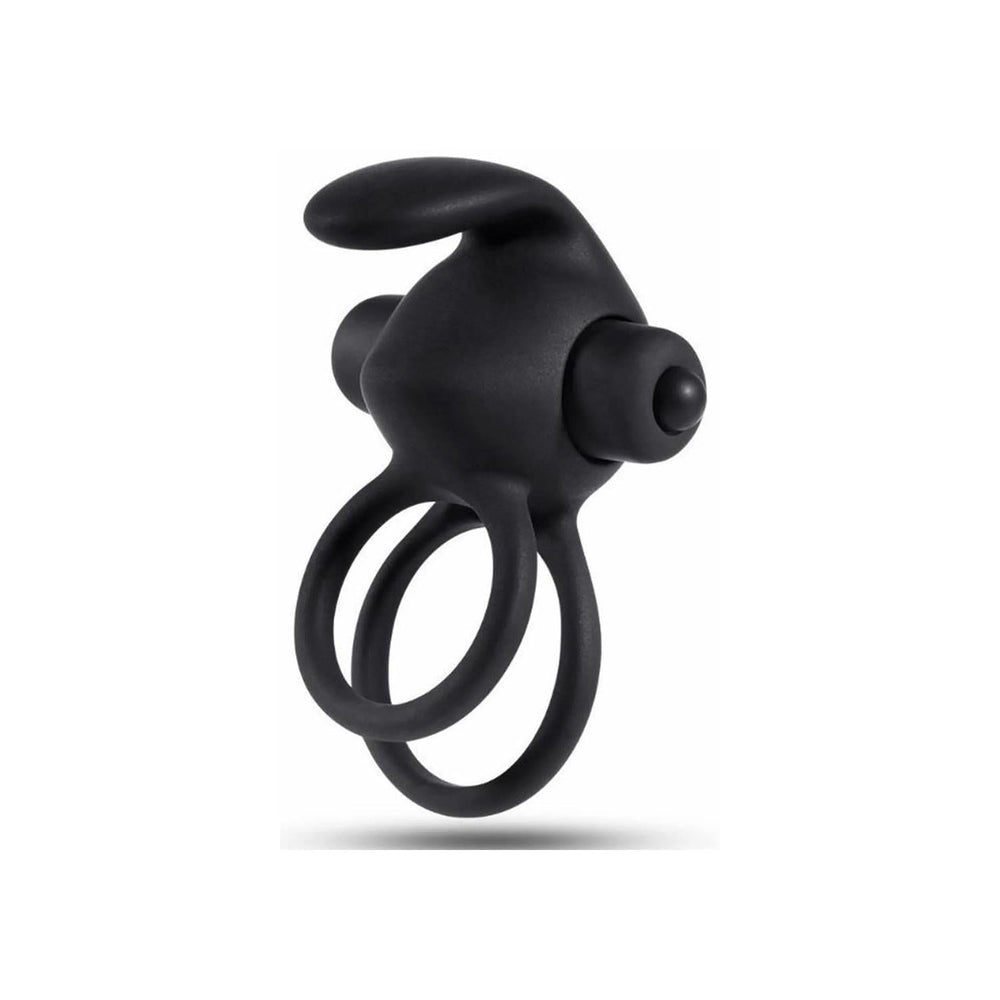 Titreşimli Rabbit Penis Halkası Siyah