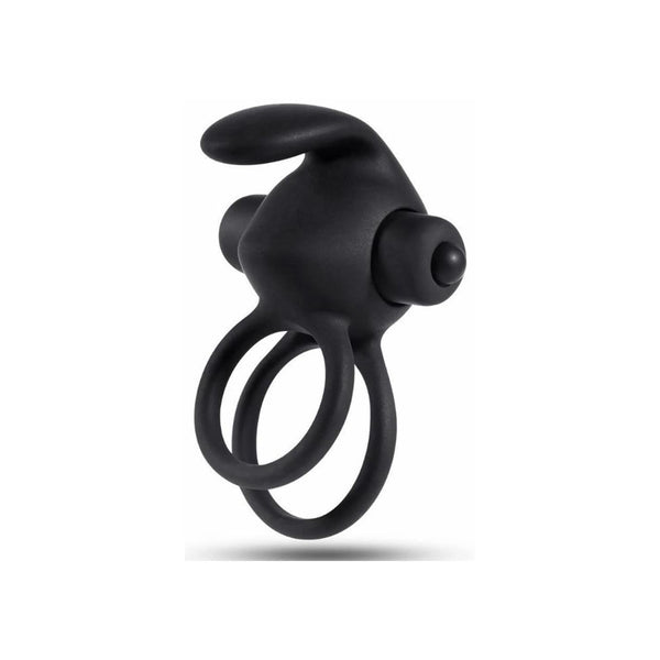 Titreşimli Rabbit Penis Halkası Siyah