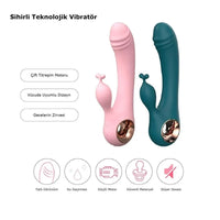 Tutma Halkalı 10 Fonksiyonlu Klitoris Ve G Spot Uyarıcı 10 Fonksiyonlu Şarjlı Vibratör 