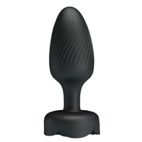 LED Işıklı Manyetik Şarjlı 10 Modlu Silikon Anal Plug – Güçlü Titreşimli Anal Toy