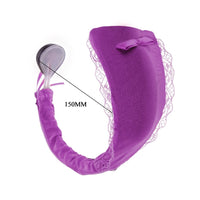Uzaktan Kumandalı G-String Titreşimli Vibratör Külot Gizli Kullanım İç Giyim