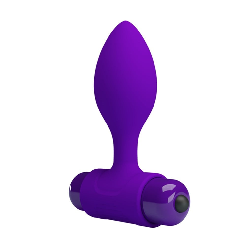 Vibra Butt Plug 10 Fonksiyonlu Silikon Anal Vibratör