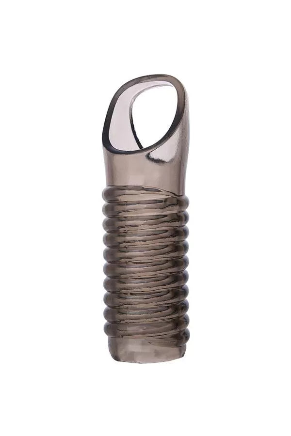 XL lover Siyah Şeffaf Silikon Penis Kılıfı 11 Cm